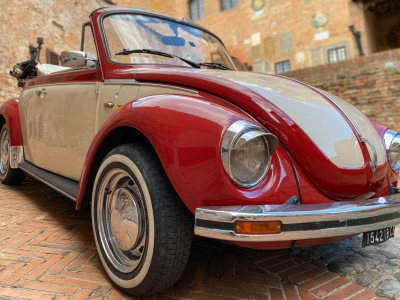 VW MAGGIOLONE CABRIOLET -CLASSIC CAR RENTAL-HIRE -TUSCANY – FLORENCE – SIENA PISA CHIANTI