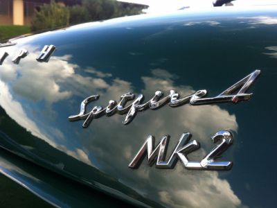 TRIUMPH SITFIRE MK2 -CLASSIC CAR RENTAL LAKE GARDA -VERONA-MANTUA-BRESCIA