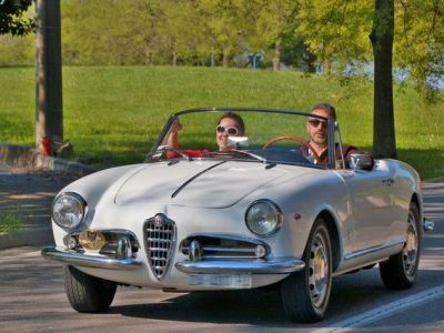 ALFA ROMEO GIULIETTA -NOLEGGIO AUTO D’EPOCA LAGO DI GARDA-VERONA-MANTOVA-BRESCIA