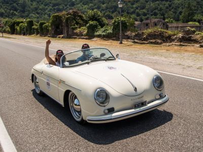 PORSCHE 356 A SPEEDSTER -CLASSIC CAR RENTAL-HIRE LAKE GARDA -VERONA-MANTUA-BRESCIA