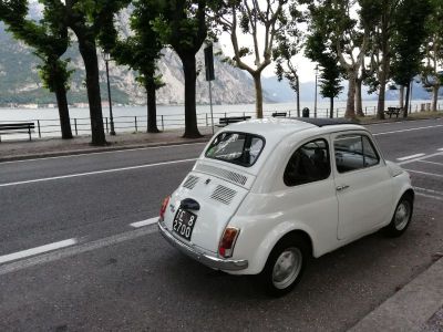 FIAT 500 -CLASSIC CAR RENTAL-HIRE – LAKE COMO – LECCO – COMO - MILAN