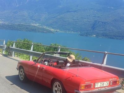 ALFA ROMEO -CLASSIC CAR RENTAL-HIRE – LAKE COMO – LECCO - COMO