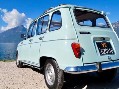 RENAULT R4 -CLASSIC CAR RENTAL-HIRE LAKE GARDA -VERONA- VALPOLICELLA