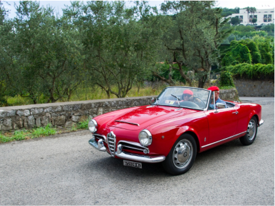 ALFA ROMEO -CLASSIC CAR RENTAL-HIRE – AMALFI COAST – Naples - SORRENTO